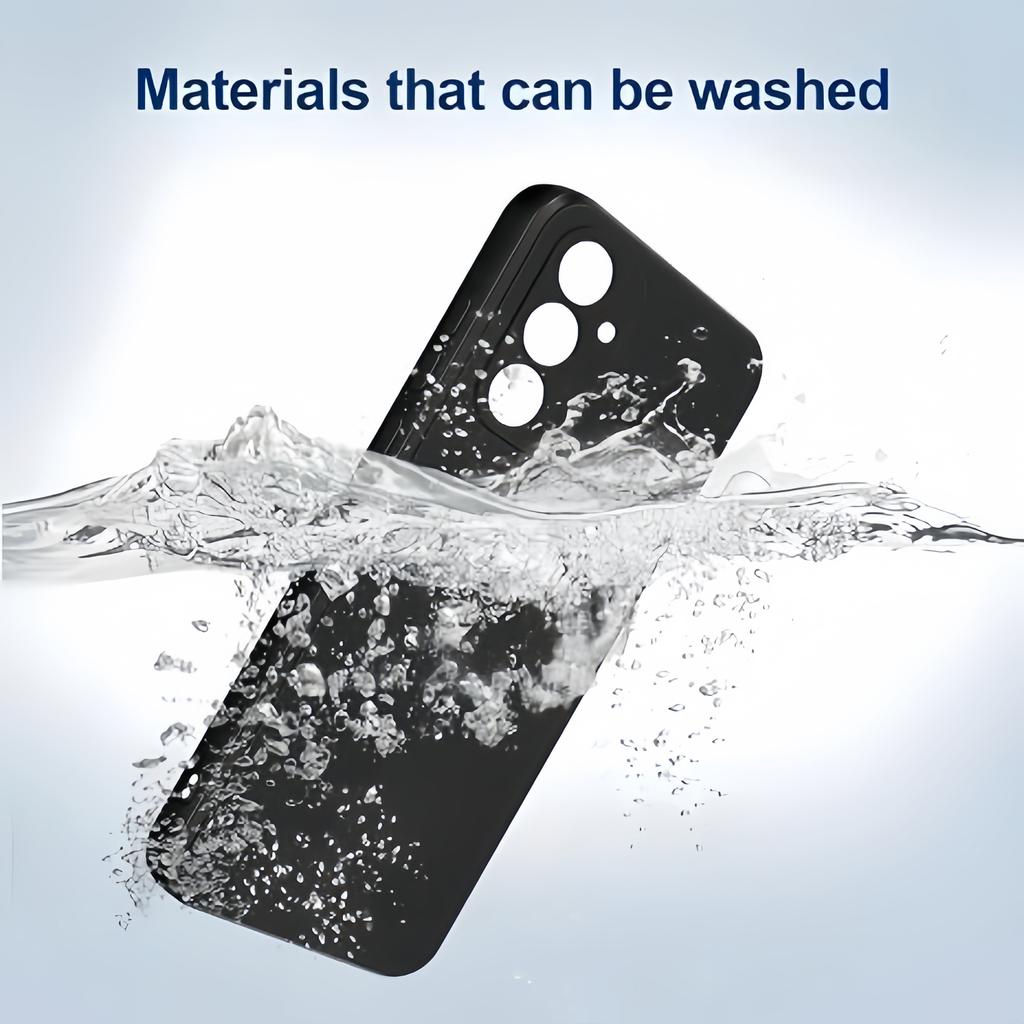 Noble Fashion Solid Colour Shockproof Protective Liquid Silicone Case For Samsung Galaxy A55