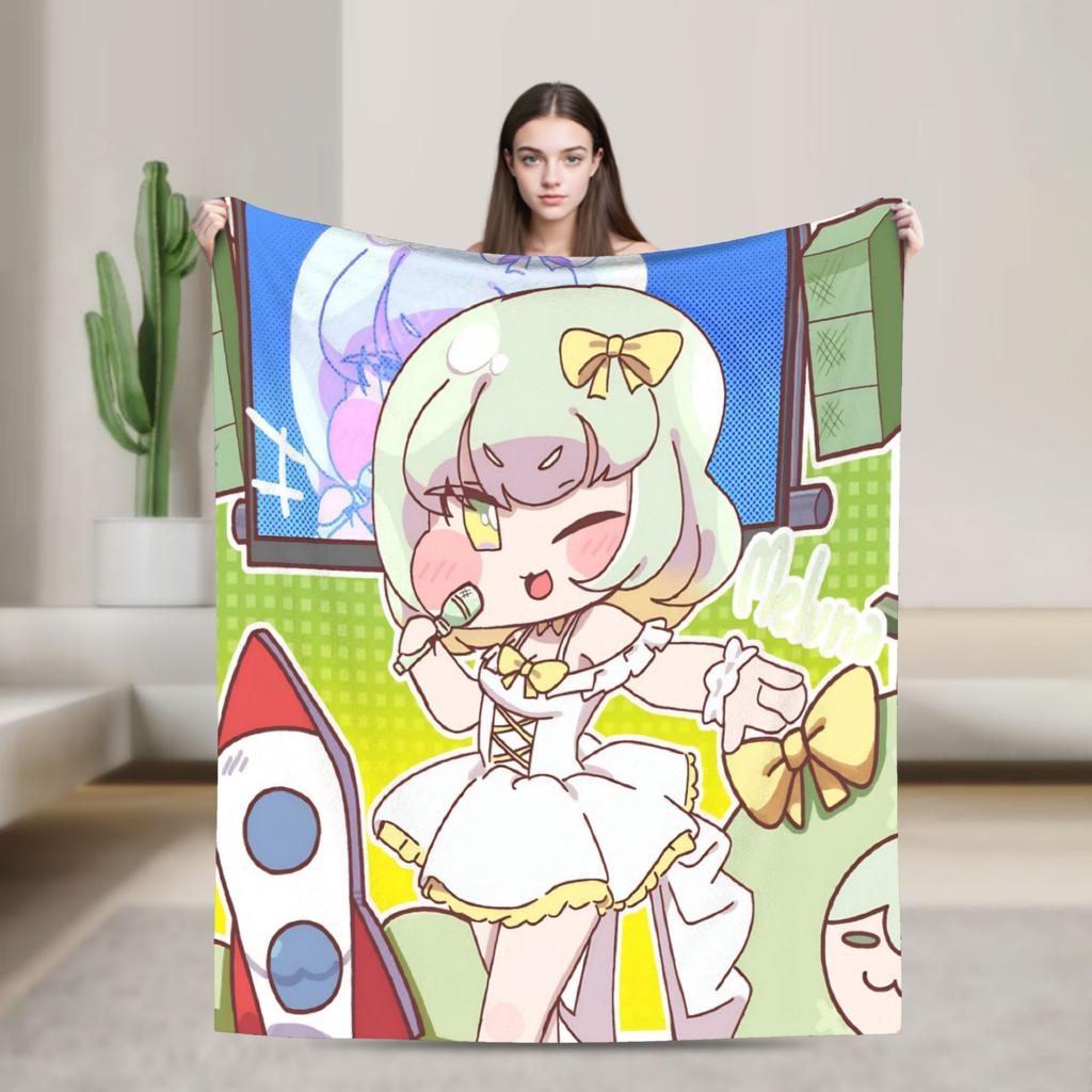 Y2K Trickcals Go Anime Blankets Super Soft Fleece Relax Throw Blanket Machine Washable