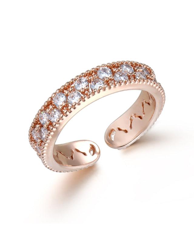 Geigerjewelry Shine Stone Open Ring Gibrwr004