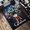 Personalized Name Magic Night Living Room Non-Slip Area Rug Soft Carpet for Bedroom Playroom Sofa Office Home Decor Doormat