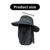 Sun Protective Fishing Hat  Breathable Adjustable Headgear Unisex Meshes Sun Hat for Outdoor Activity Men Women