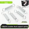 2Pcs 7*1.5cm Motorcycle Rear Bracket Spring Universal Foot Support Parking Assist Bracket Spring