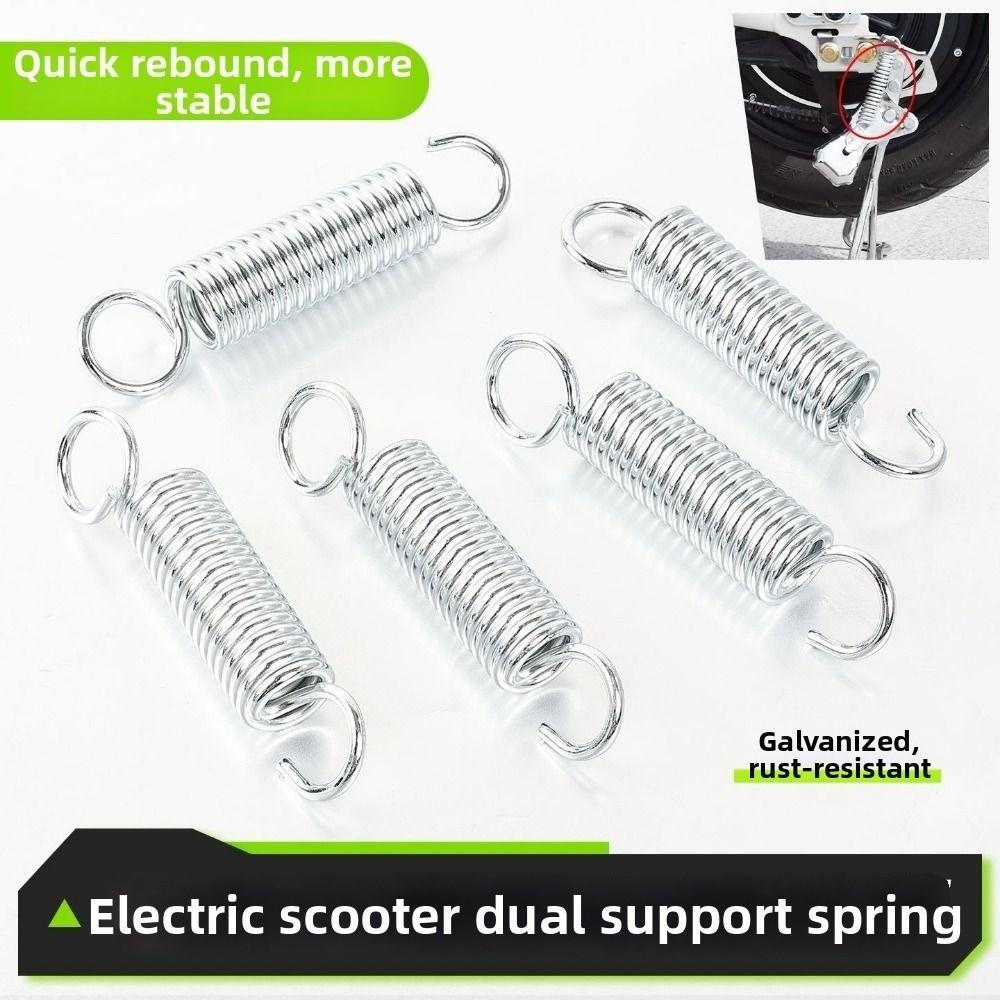 2Pcs 7*1.5cm Motorcycle Rear Bracket Spring Universal Foot Support Parking Assist Bracket Spring