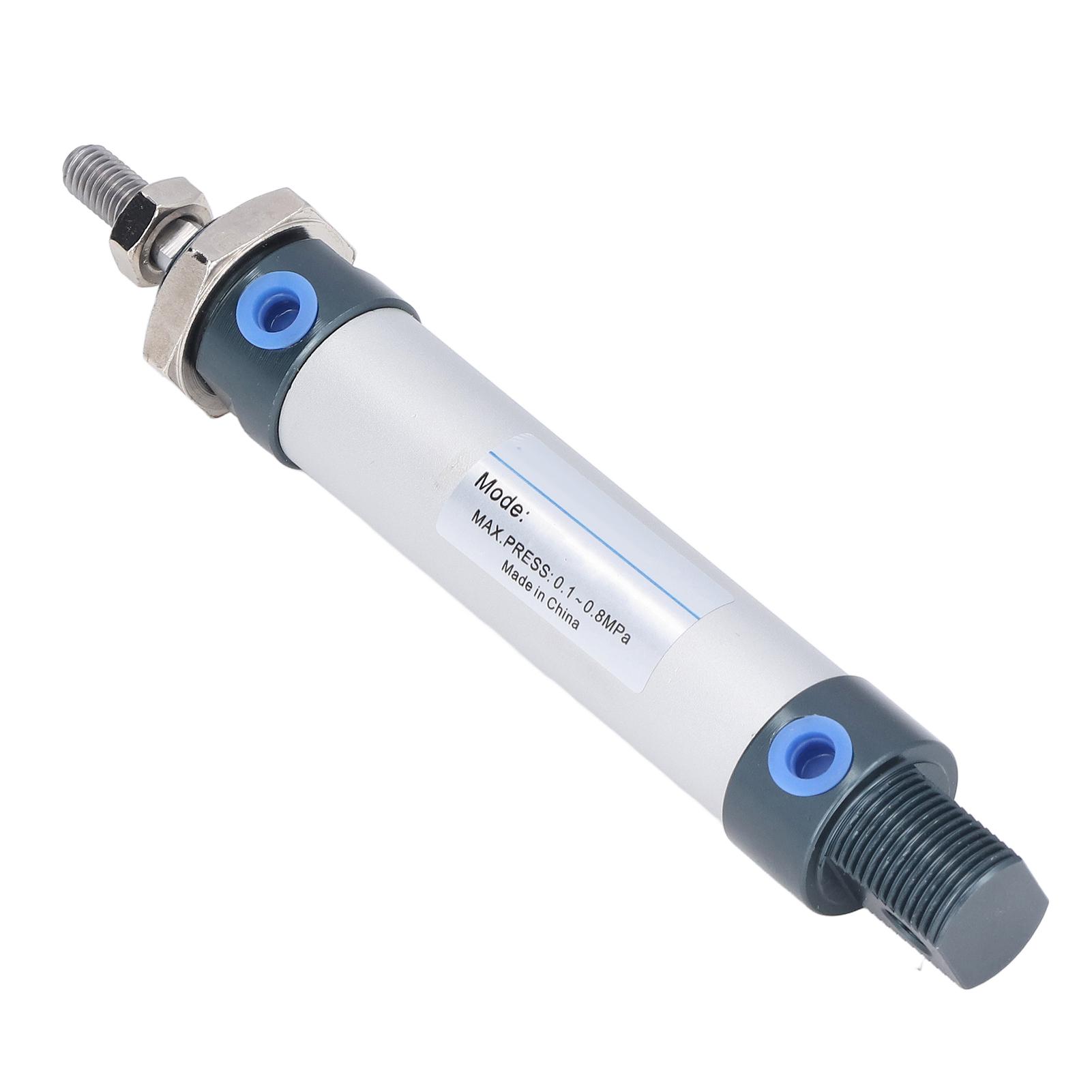 Cylindre Pneumatique   Alésage 20mm Double Action 0.1‑0.8Mpa Alliage d'Aluminium MAL20
