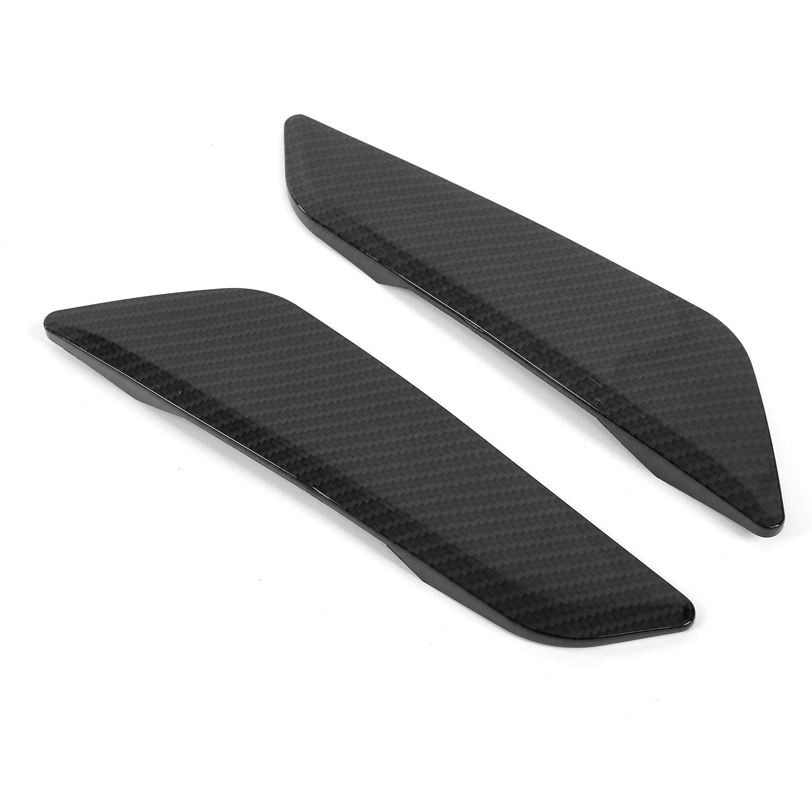 

2pcs Mudguard Side Air Vent Cover Left Right Replacement for 5 Series G30 2017‑2020Carbon Fiber Style