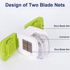 Plastic Double Sided Press Garlic Masher Portable Ginger Slicer Garlic Chopper  Cooking