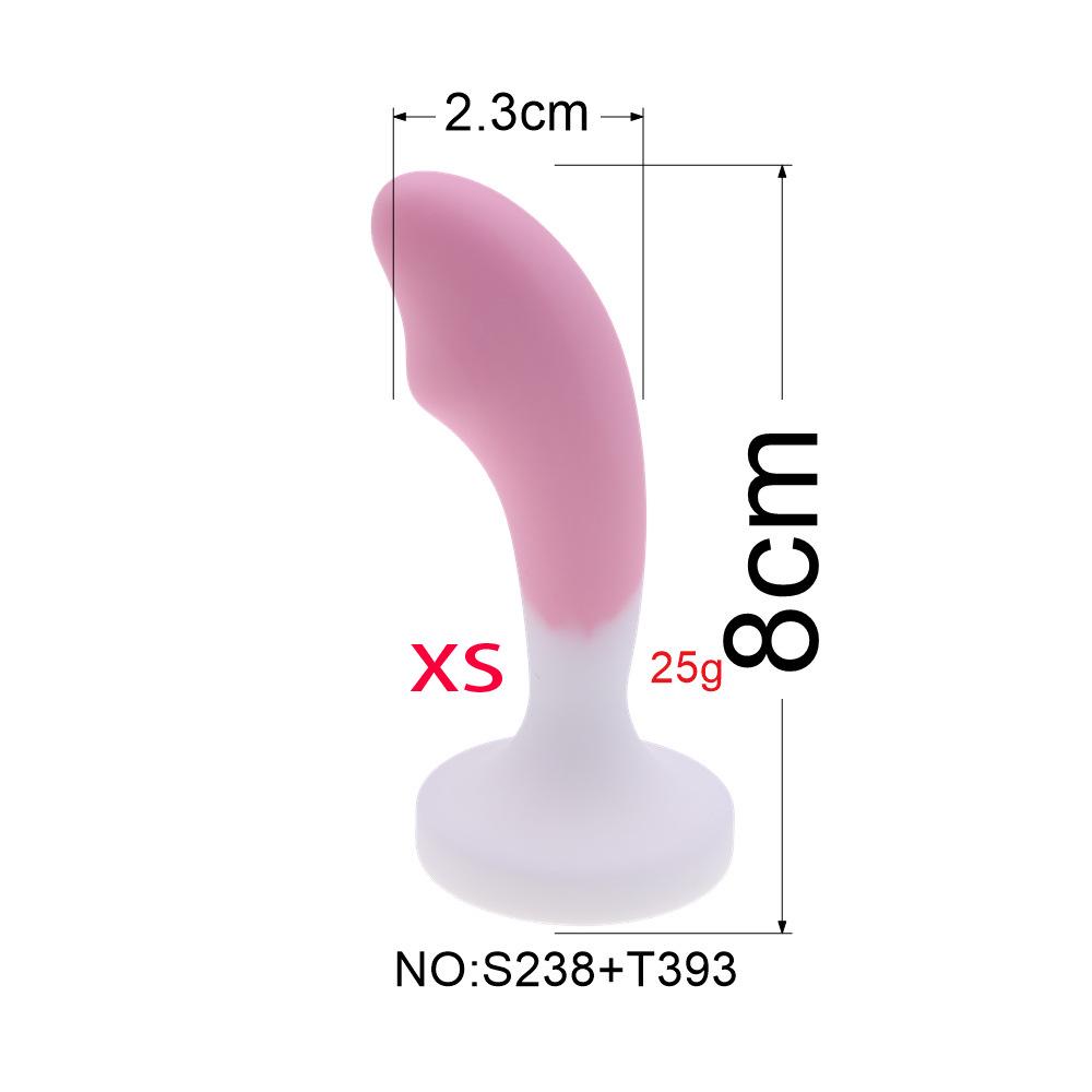 Silicone Detachable Tail Excluding Diamond Screw Anal Plug Accessory