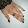 Silver Ring with London Blue Topaz 0.333ct, Item Weight 2.21 Gr (2187639)