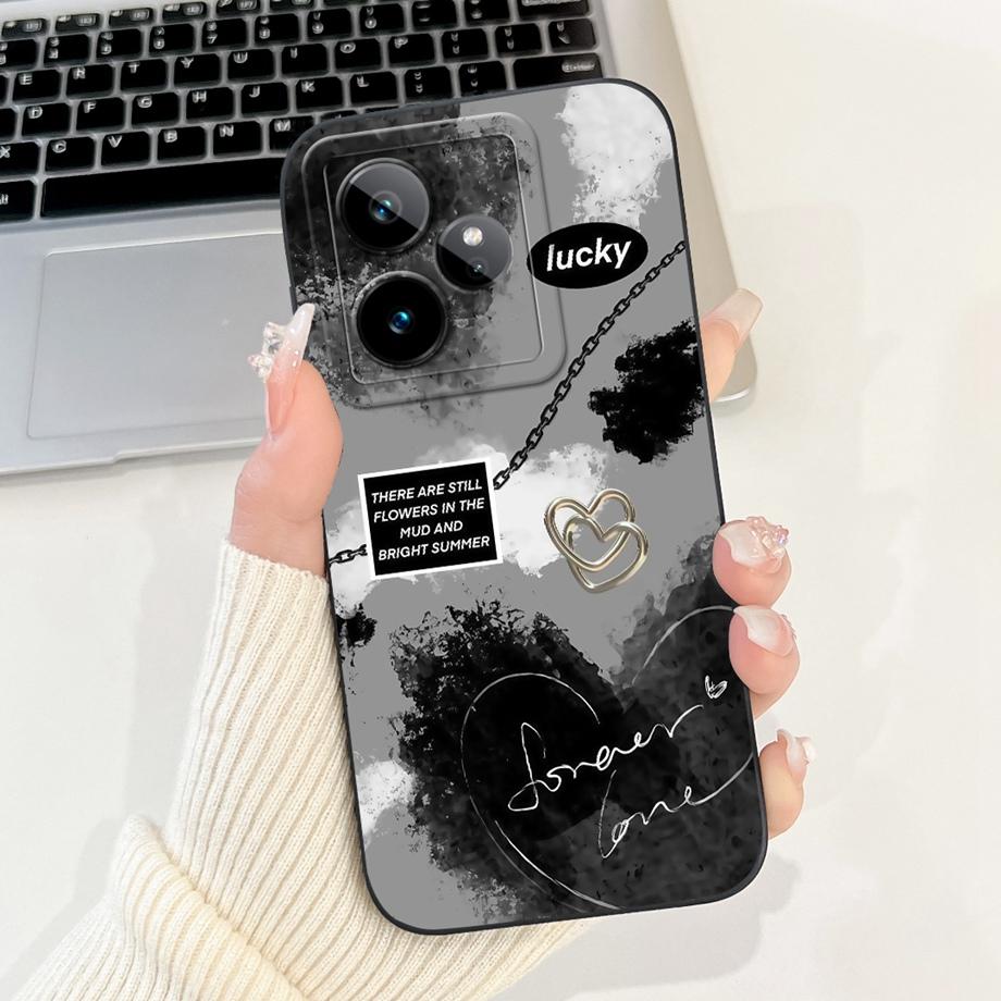 For Realme GT7 Case RealmeGT 7T New Candy Painted Back Cover Shockproof Soft TPU Phone Case For Realme GT 7 Pro GT7 T GT7T Shell
