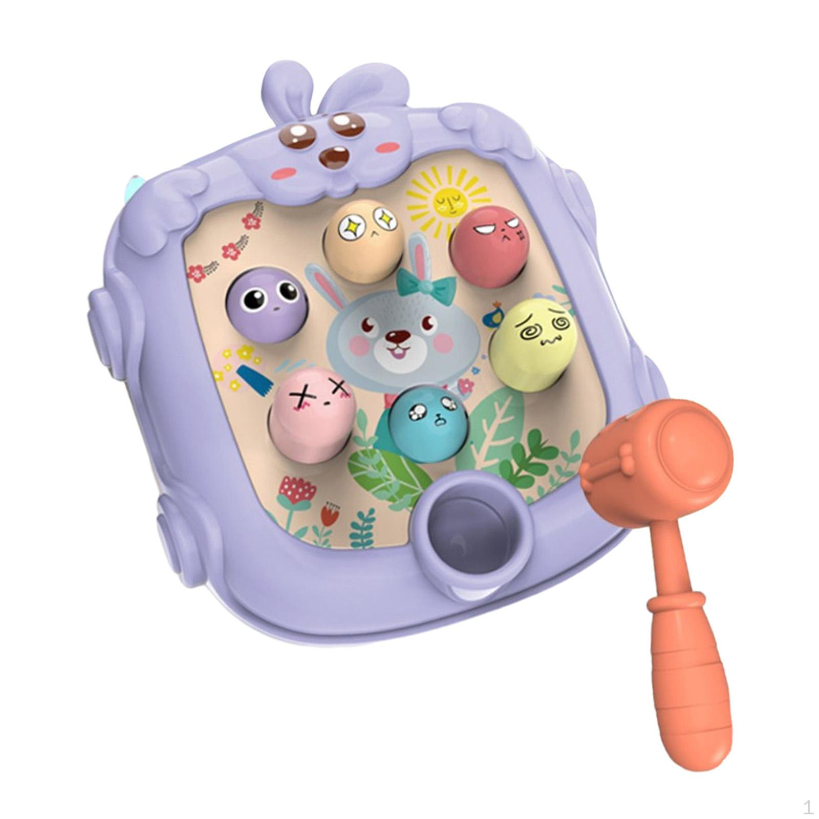 

Игра Baby Whack, интерактивная развивающая портативная игрушка для ударов, ранняя игрушка для фиолетовый