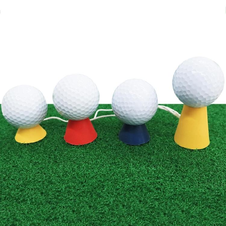 Durability Rubber Golf Tees Golfer Ball Tees Holder Golf Mat Golf Practice Tees for Convenient Outdoor Use