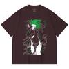 230 Gsm 100% Cotton One Punch Man V5 Tatsumaki Print Unisex Heavy Cotton T Shirt