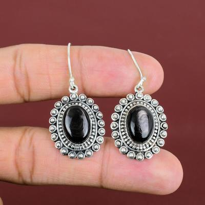 Hipersten Değerli Taş Küpe Antika Takı Vintage Küpeler 925 Ayar Gümüş Küpe El Yapımı Küpe Anneler İçin Harika Takı Hediyeleri
