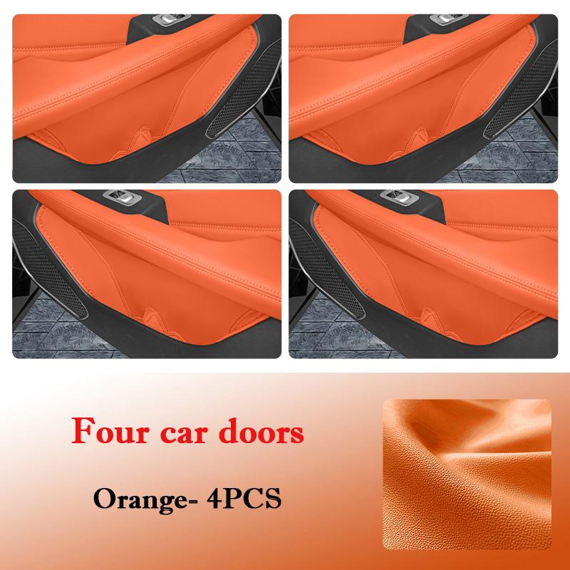 Für Jetour Shanhai L7 2026 2026 Auto Türschlitz Aufbewahrungsbox Leder Schutzpolster Abdeckung Türrille Wasserdicht Behälter Zubehör
