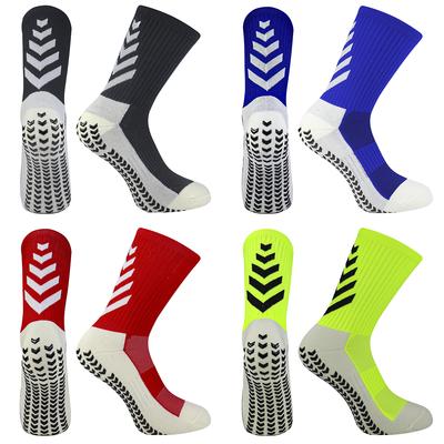 Football Socks Men Athletic Non Slip Soccer Socks Cushioned Breathable For Running Yoga Basketball Hiking Sports Grip Socks