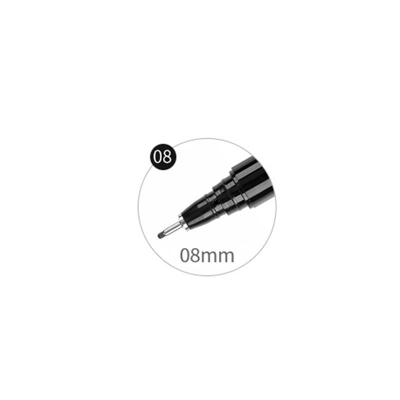 Guangna 8050 Needle Point Archival Ink Pen Set for Sketching and Outlining