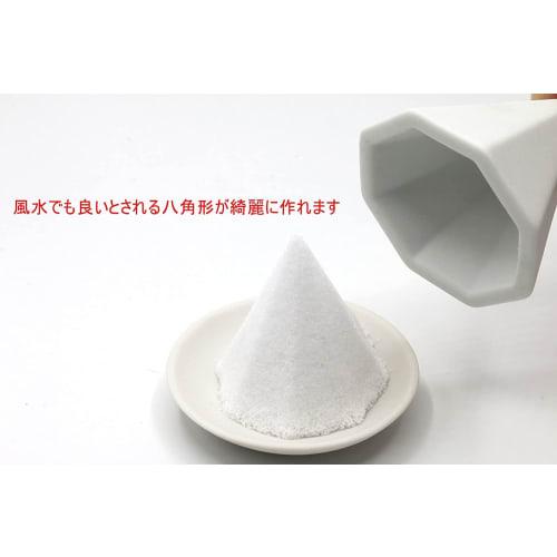 [Special Mold Set for Morishio] Morishio brings good luck and fortune, and is a power spot. Made in Japan Morishio Set: Unglazed Octagonal Morishio