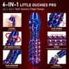 Fidget Toy with Storage 6-In-1 Clicker Spinner Roller Maze Spiky Grip Stress Anxiety Relief Pain Stimming Tool Sensory