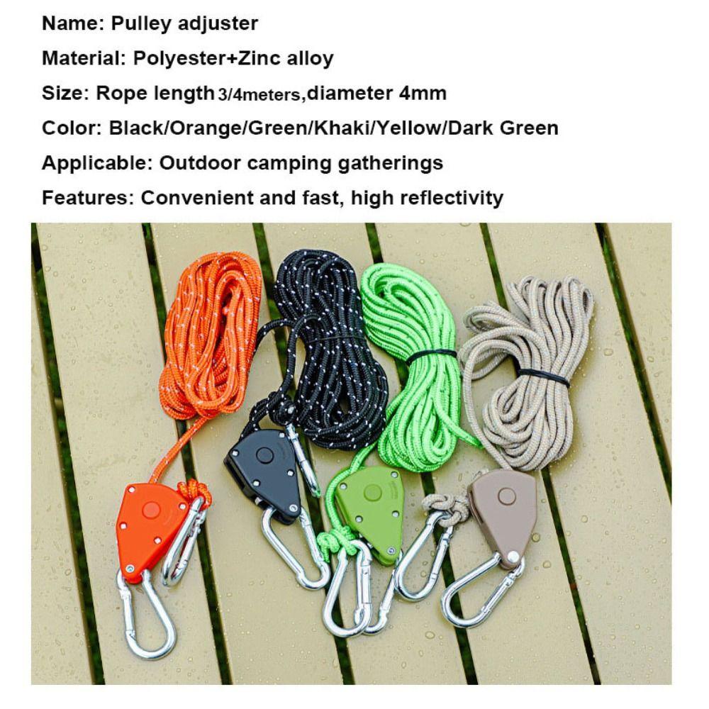 3~4mm 3/4meters Heavy Duty Rope Clip Hanger High Quality Lanyard Hanger