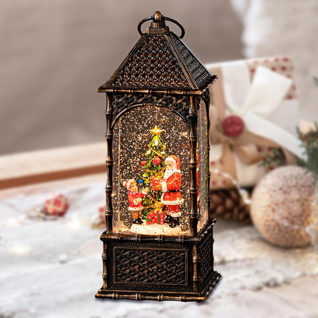 Vánoční dekorace hudební krabice Vánoční ozdoba na hračky pro vnitřní domácí obývací pokoj