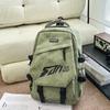 Schoolbag New Student School Bag Men's Casual Versatile Lightweight Travel Backpack Junior High School High School Student Large Capacity Backpack