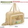 Waterproof Travel Toiletry Bag With Zipper Design For Gym And Vacation Use