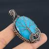 Tree Of  Life Monalisa Pendant, 999 Copper Wire Wrapped Pendant Handmade Gemstone Jewelry, Gifts For Wife Brand New Pendant