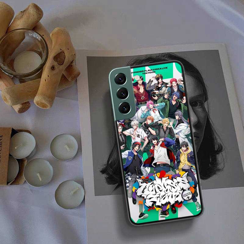 

Anime Hypnosis Mic Phone Case For Samsung Galaxy S22 S25 Ultra S21 S10 Plus S26 Edge S20 S23 S24 FE Cover Silicone Soft TPU Samsung S22