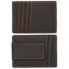 Card holder luxury  designer money clip purse for woman man small wallets genuine leather credit card ID Cash Bill Holder