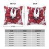Hollow Knight Silksong Pillowcase Printed Polyester Cushion Cover Decoration Throw Pillow Case Cover Home Square 45*45Cm