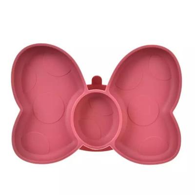 Disney [Dziecięcy] Talerz silikonowy Minnie Mouse ze wstążką Japonia NOWY Sklep Disney