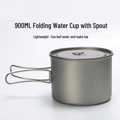 NuFeng Titanium Camping Mug with Spout