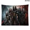 Predator Wall Tapestry Aesthetic Wall Hanging Printed Fabric Blanket Decorative Tapestries for Bedroom Living Room Home Decor