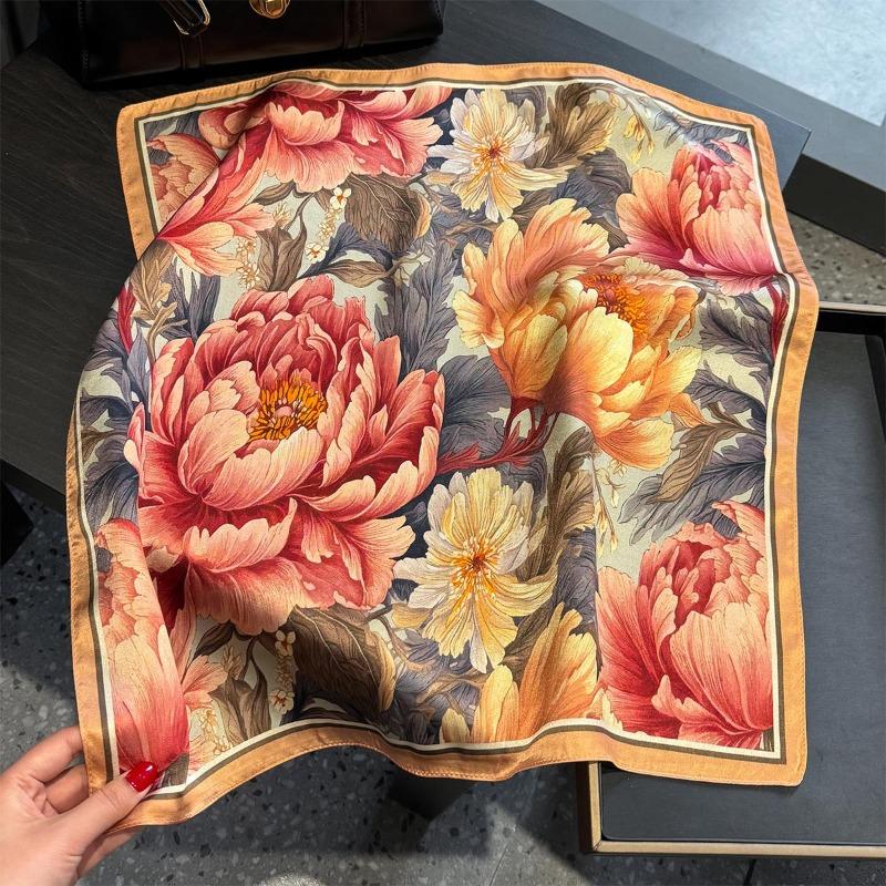 Silk scarf 53 silk mulberry silk scarf silk professional scarf 53*53cm