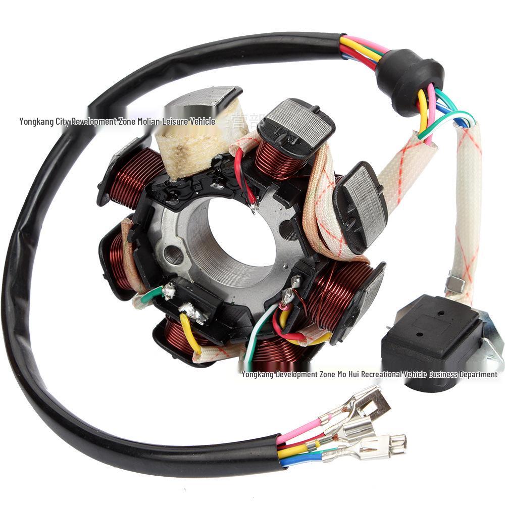

Two-Hole CB125-8 150/250CC Off-road Motorcycle Coil Magneto Eight-Pole Stator Single Cylinder