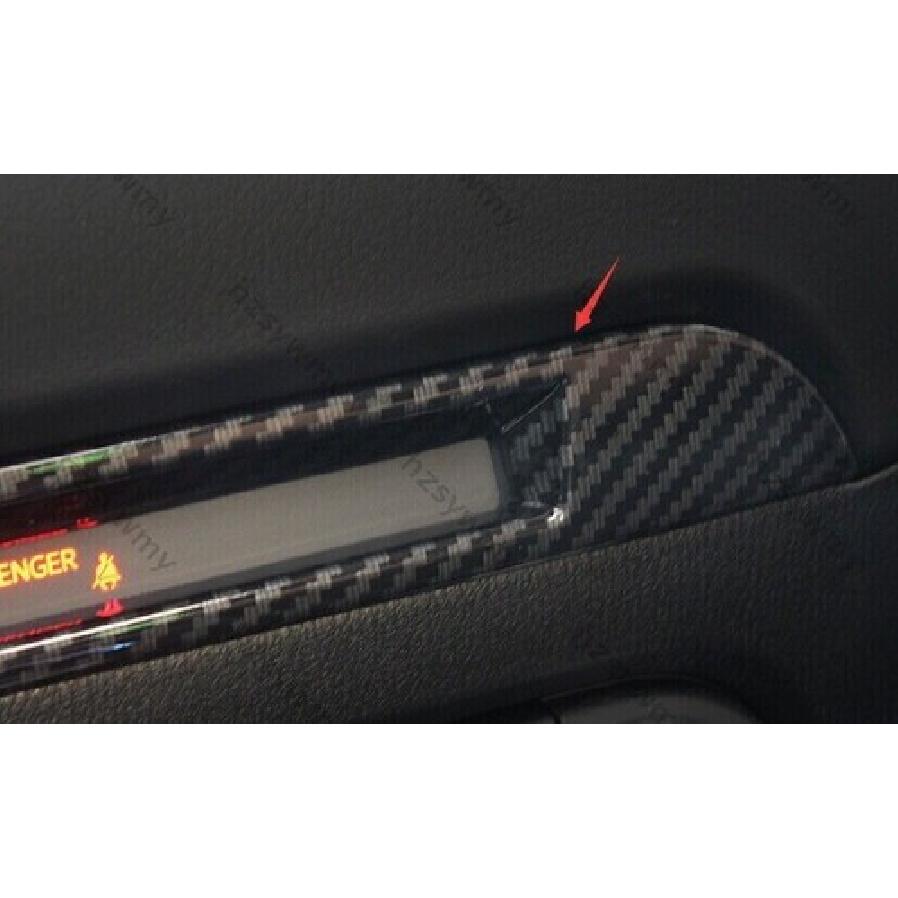 Mazda CX-5 ABS Carbon Fiber Central Console AC Switch Panel Trim For 2017-