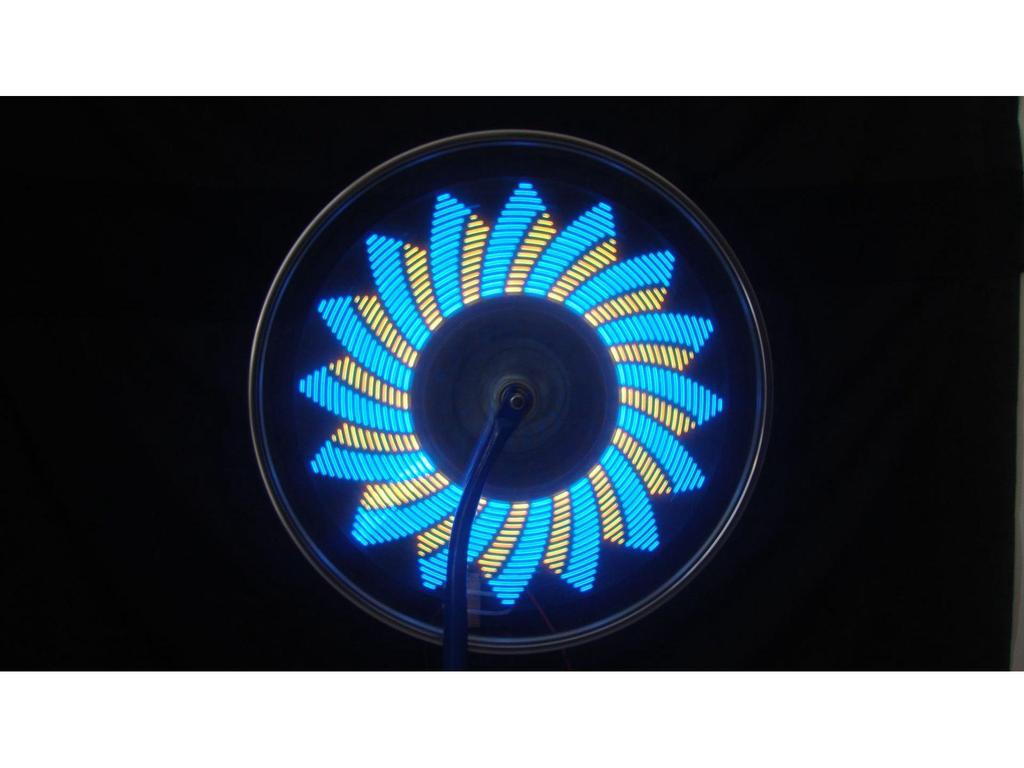 32-Licht Bunte Fahrradspeichen- & Rücklichter für Kinder-Nachtfahrten auf Mountainbikes oder Fixies