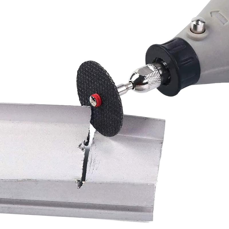 64pcs Fiberglass Reinforced Cutting Wheel High Durability Mini Metal Cutting Discs set for Rotary Tool Accessories