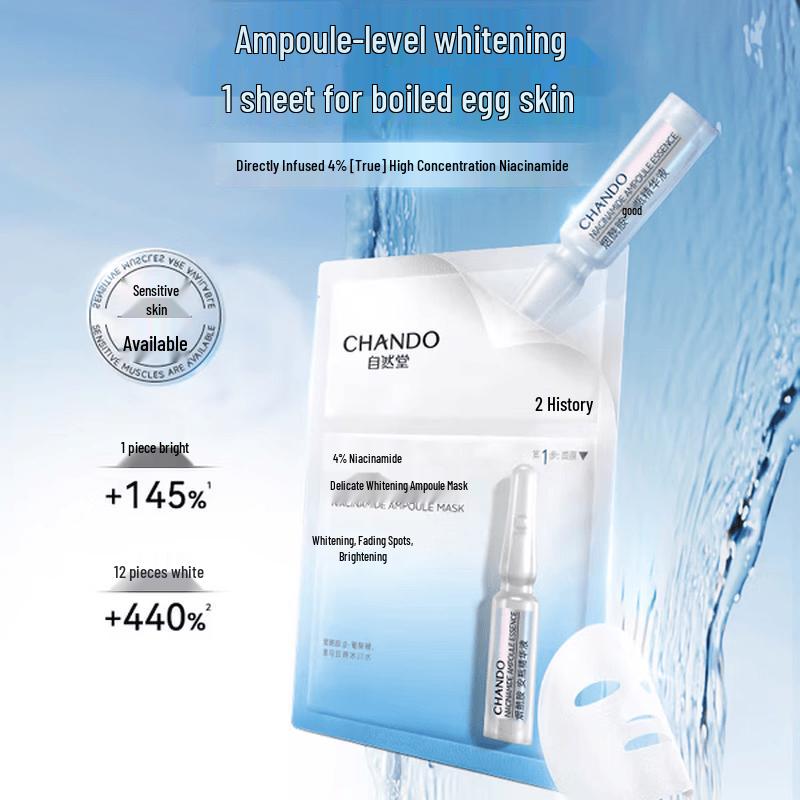 CHANDO Niacinamide Brightening Ampoule Mask
