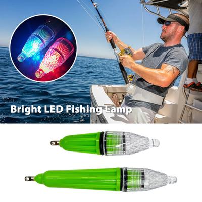 Lampada da pesca a LED impermeabile con esche colorate per pesci, luce da immersione, attrazione per pesci sott'acqua, lampada da pesca, accessori per la pesca