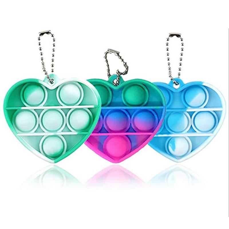 BOXOB Spiky Grippie Stim Porte-Clés, Fidget Porte Clé Jouets