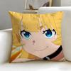 Anime Tis Time for Torture Princess Cushion Cover Soft  EasyWash Pillow Case  Versatile for Couch Bed Travel and Office
