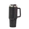 Rhinestone Handle Insulated Car Tumbler with Straw