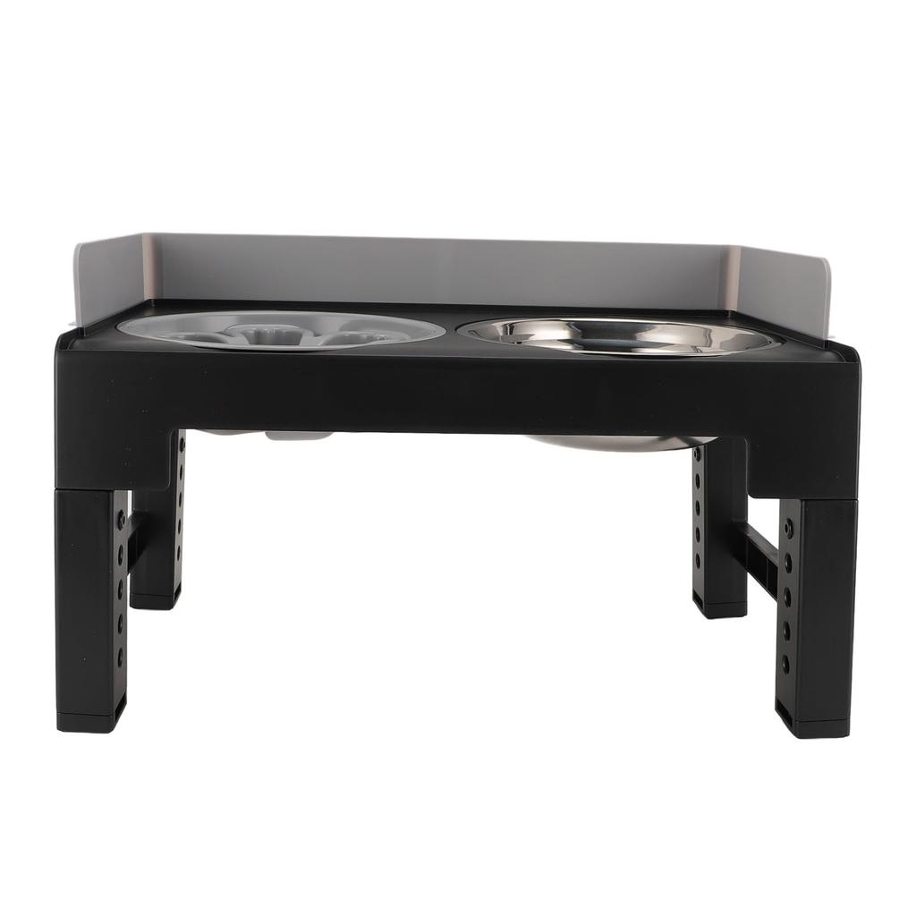 Boluri pentru câini înălțate, rezistente la mizerie, reglabile, suport înălțat pentru boluri pentru câini, protecție pentru gât, hrănitor pentru câini antiderapant