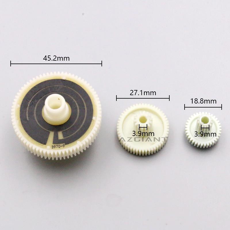 73T Car AC Air Heater Flap Control Actuator Servo Motor Gear for Jaguar XF X250/XJ X351 Spur Wheel Accessoires Voiture Durable