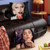 Singer L-Lady Gaga Mayhem Pillow Case Square Pillow Bedroom Sofa Leisure Comfort Cushion Car Living Room Home Decoration