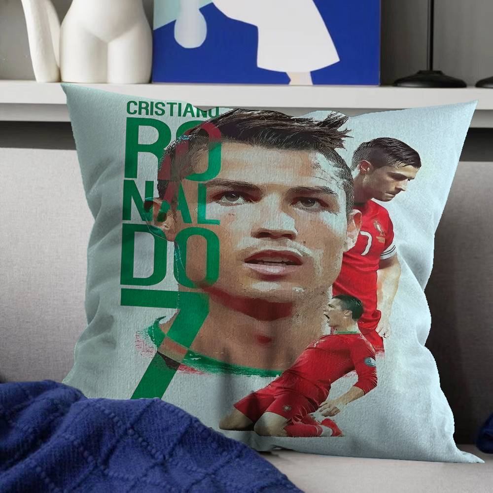 

C-Cristiano R-Ronaldo CR7 Personalized Pillow Cover Kids Bedroom Wild Party Decor Pillowcase kid Birthday shower Gift 12x12Inch