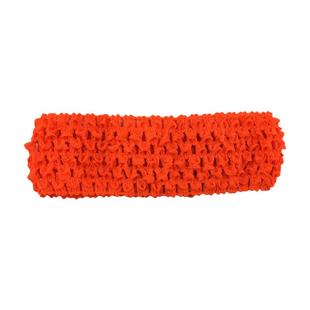 Silk Knitted Elastic Headband 1.5Inch Crochet Headband Crochet Headband 39 Colors Optional