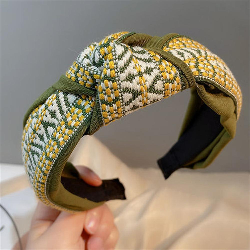 Knotted Wide Hairbands For Women Girl Headbands Fashion Fabric Hair Bands Female Bohemia Hair Hoop Hair Accessories Gift