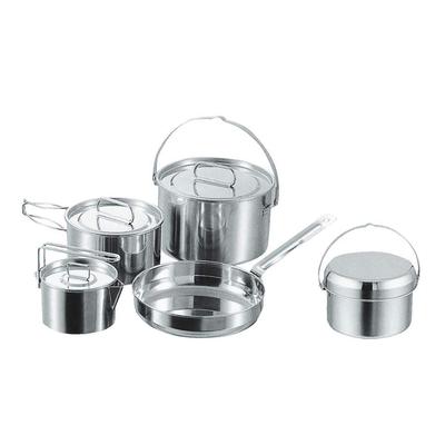 CAPTAIN STAG Conjunto de fogão de aço inoxidável Laguna L M-5504